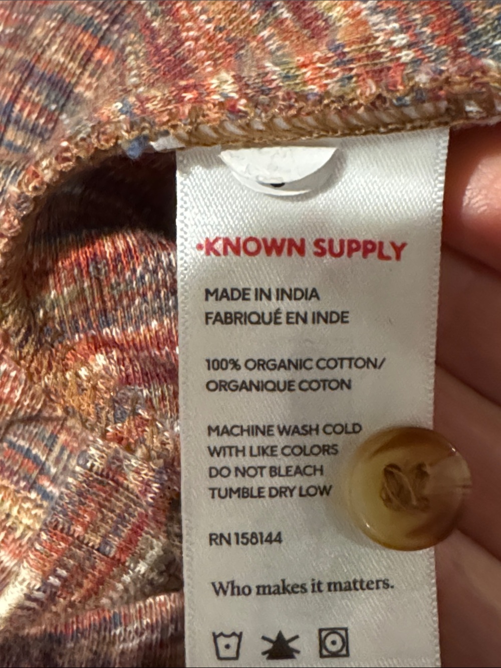 Known Supply NWT Loreiei dress in Multi Tawny color, size S - Picture 15 of 15